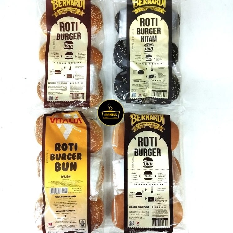 

Jangan ketinggalan BERNARDI New Black VITALIA Roti Burger Wijen