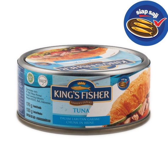

Paling Bagus KtmStore Kings Fisher Tuna dalam Air Garam Tuna in Brine Daging Tuna Makanan Kaleng 17 g
