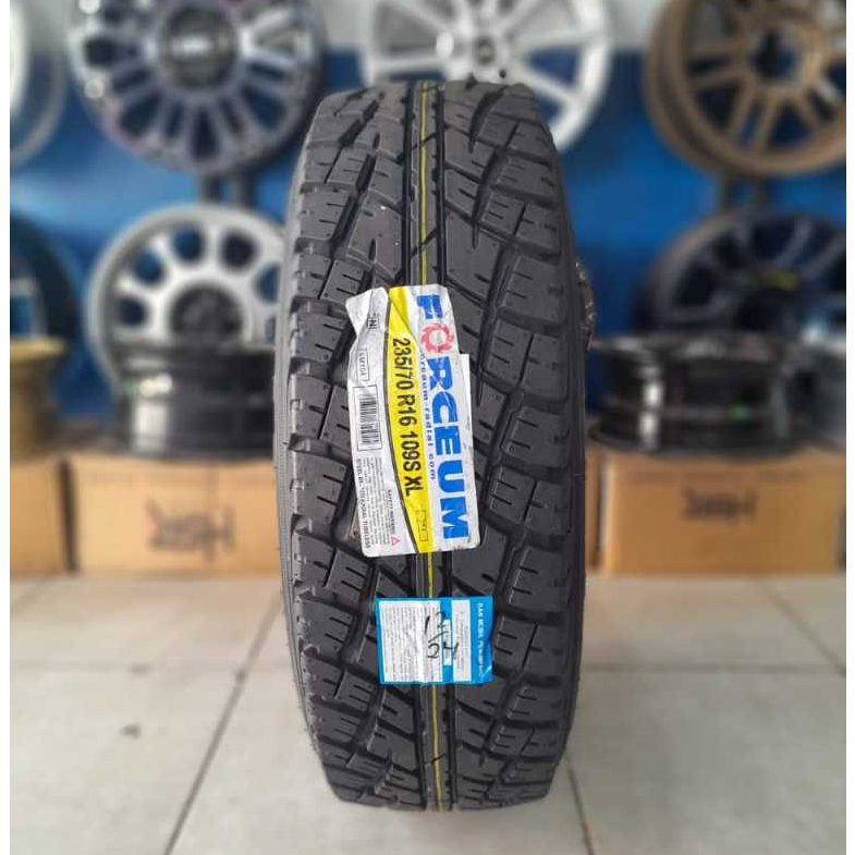 Ban Semi Kasar AT/Z 235 70 Ring 16 Forceum AT/Z Ban Mobil Tubles