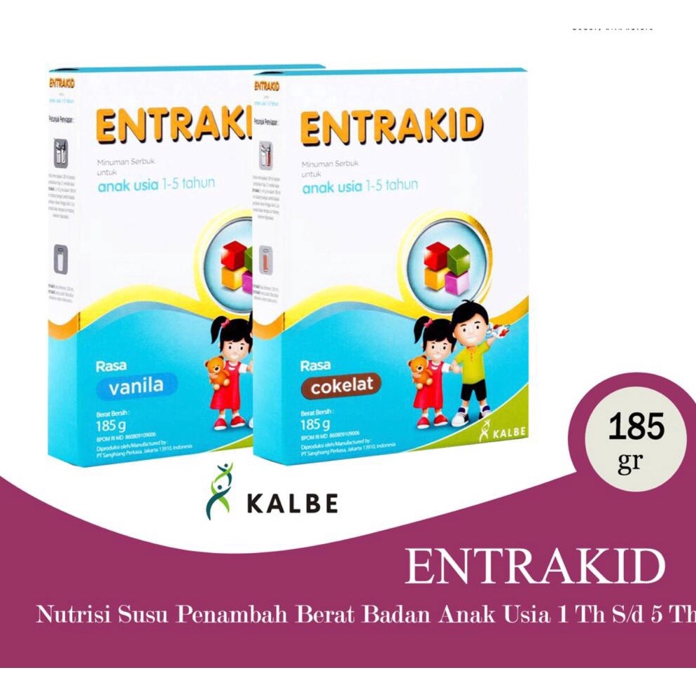 

Mega Max ENTRAKID 185 gram Nutrisi Khusus untuk Anak