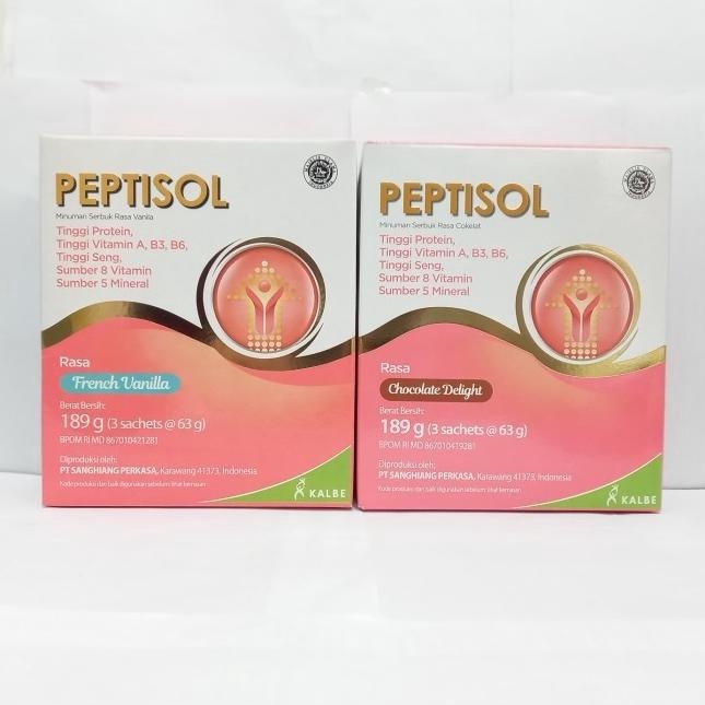 

Miliki sekarang Peptisol 189gr CoklatVanilla