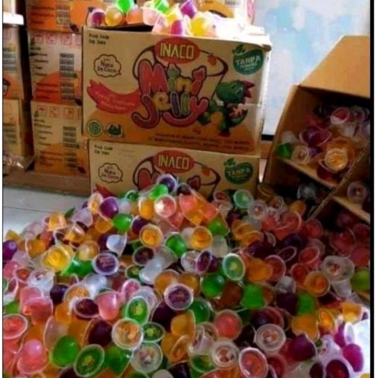 

Hanya untuk anda INACO JELLY CURAH 1KILO BUAH BUAHAN Puding