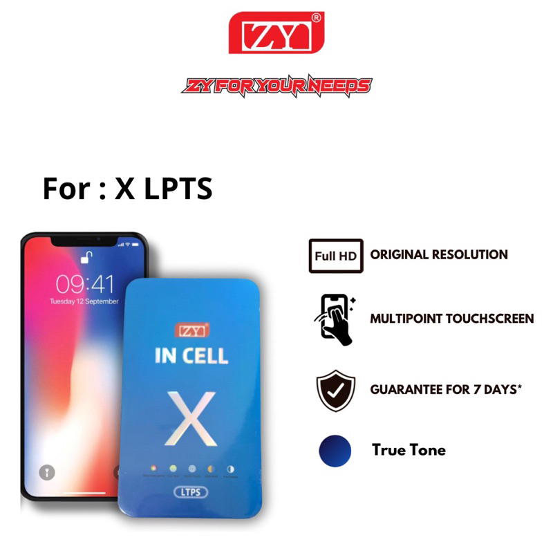 LCD iPhone X Fullset Touchscreen Lcd ZY