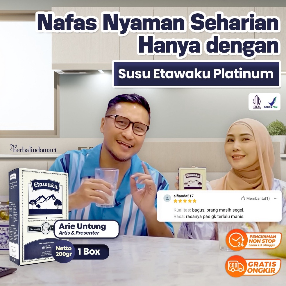 

Dear Susu Etawaku Platinum Atasi Sakit Pernafasan Asma Bronkitis Batuk Sesak Nafas Flu Tingkatkan Kekebalan Tubuh Rendah Gula Original Isi 2gr