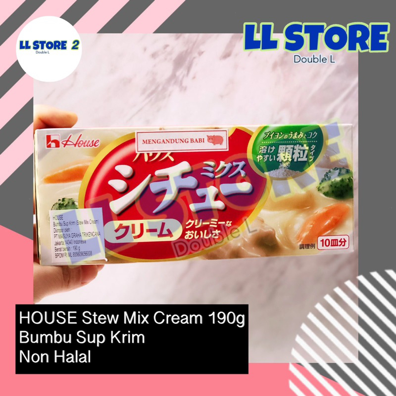 

HOUSE Stew Mix Cream 190g Bumbu Sup Krim Jepang ng