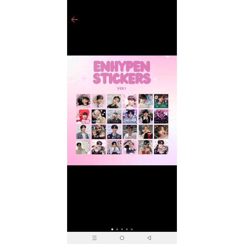 

mail stiker kpop misal