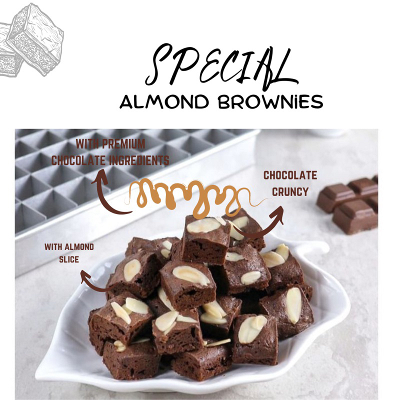 

Brownies Almond