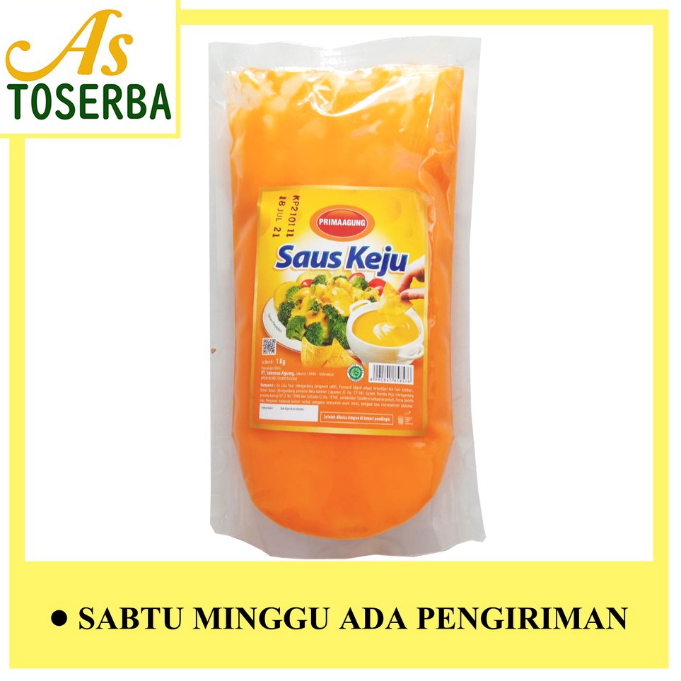 

Bestseller Prima Agung Saus Keju 1kg