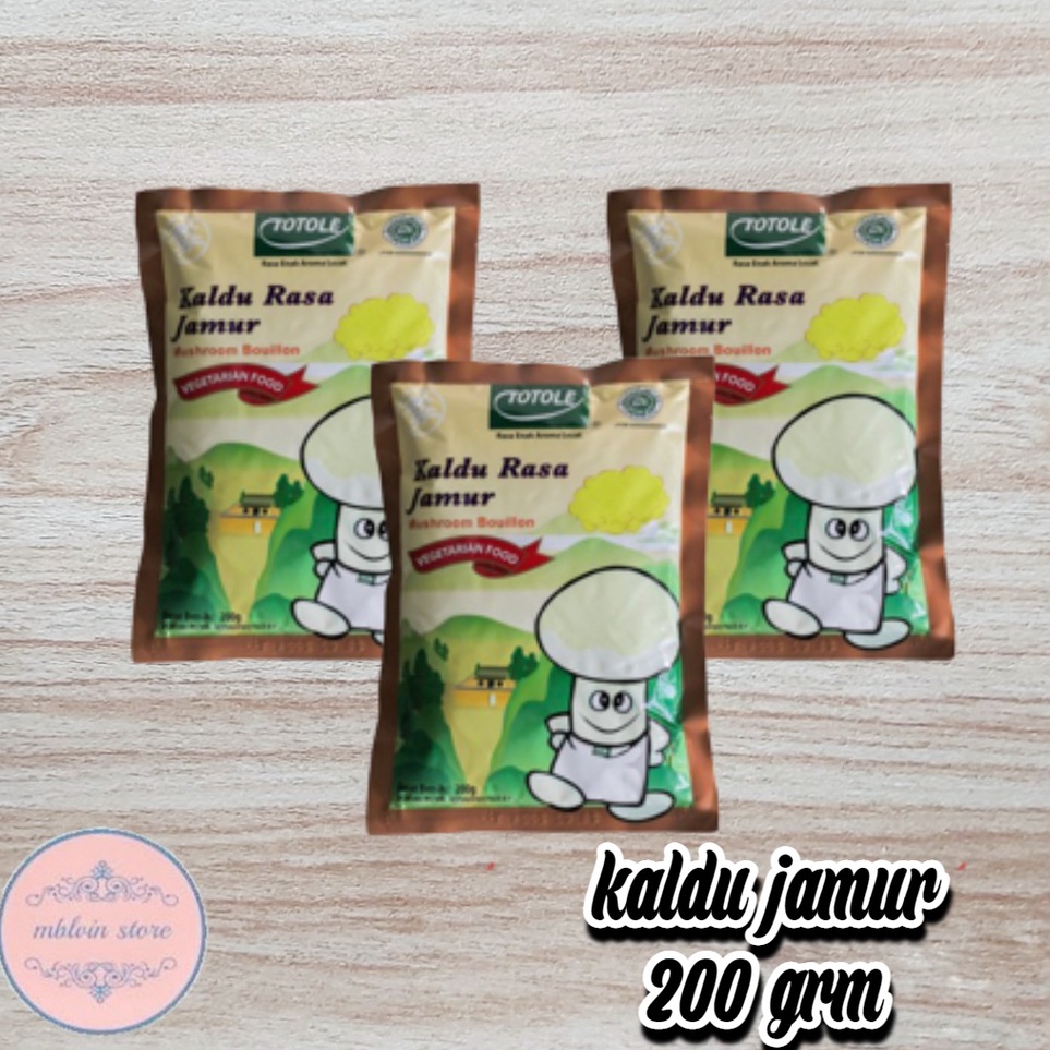 

Yang Terbaik Totole kaldu jamur 2 gram