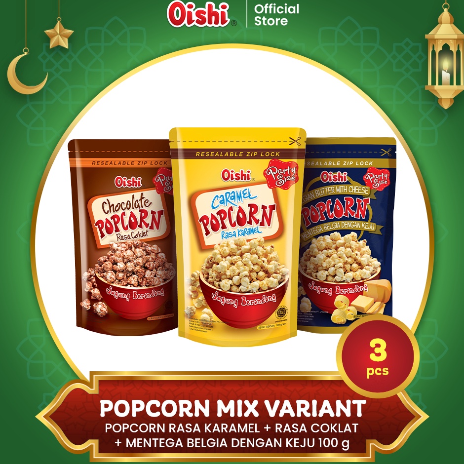 

Super Oke Oishi Popcorn Mix Variant 3pcs