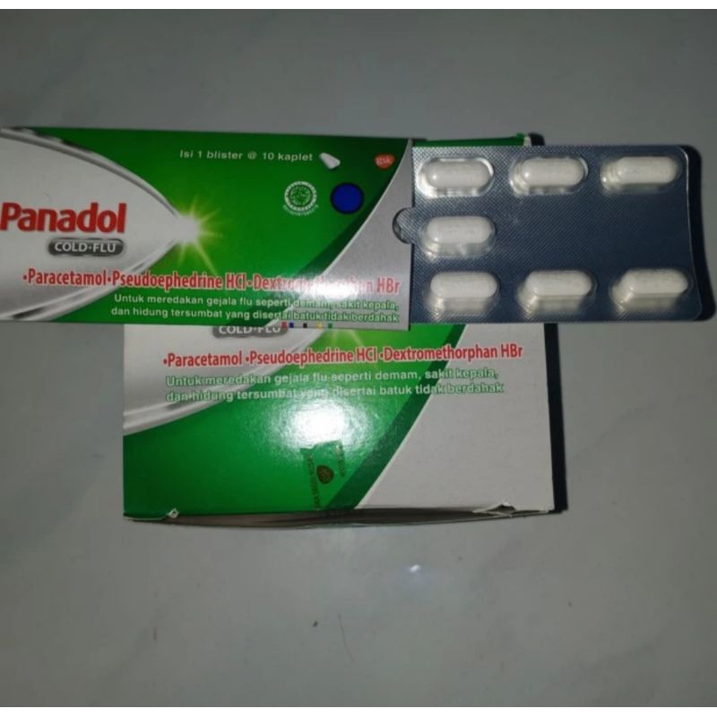 Panadol 1 Box Panadol Merah / Panadol Hijau / Panadol Biru 1 Box 10 Blister