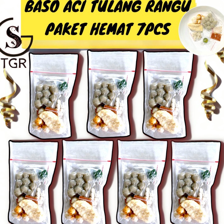 

Fresh Product PAKET 7 PCS BASO ACI TULANG RANGU