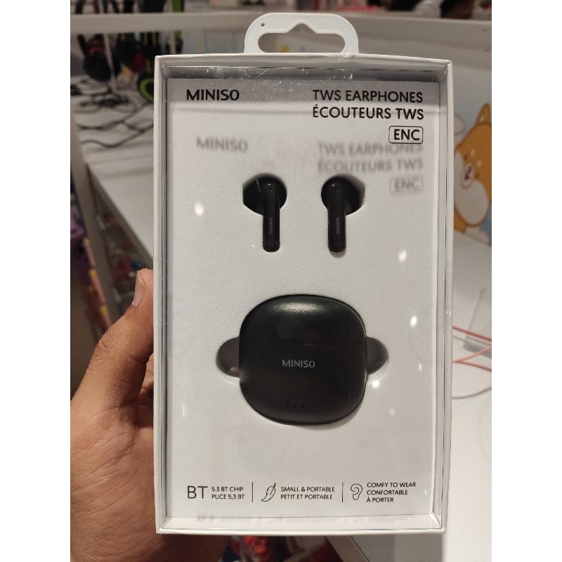 TWS EARPHONES MINISO / EARBUDS ORIGINAL MINISO BERGARANSI