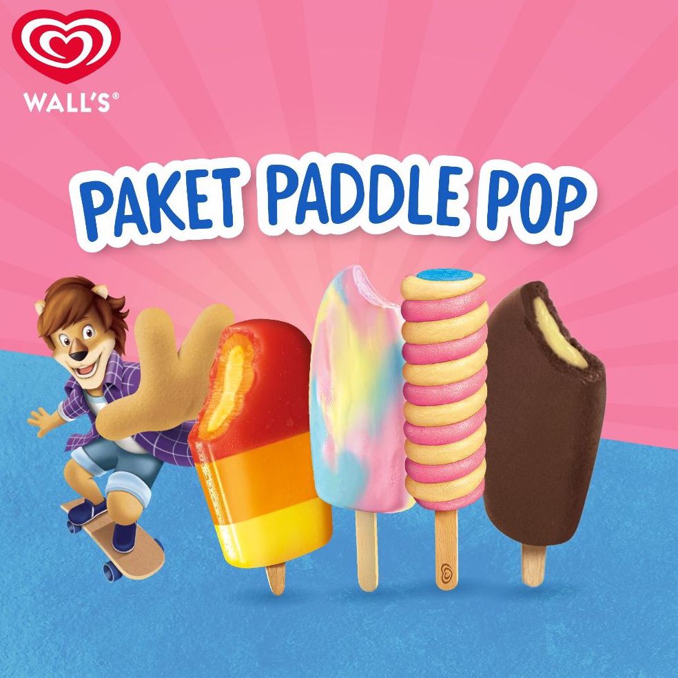 

Hanya untuk anda Paket Paddle Pop Es KrimIce Cream Walls