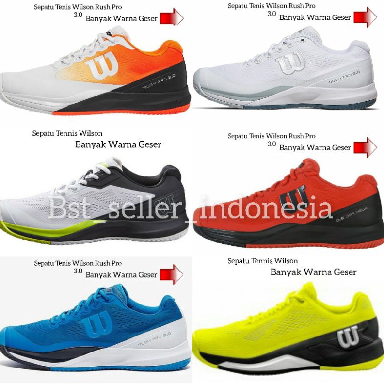 KODE J2N6 Sepatu Wilson Sepatu Olahraga Tenis Wilson BNIB Original Limited Edition Sepatu Wilson