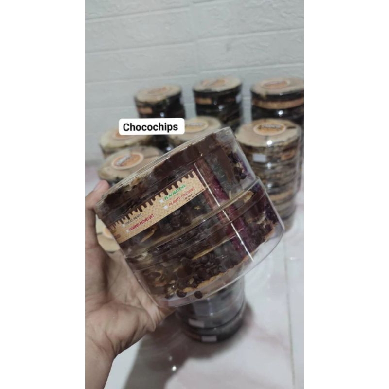 

choco crepes viral by ratunya cookies - cemilan kekinian