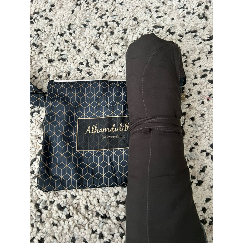 mukena polos travel giggles faith katun rayon adem