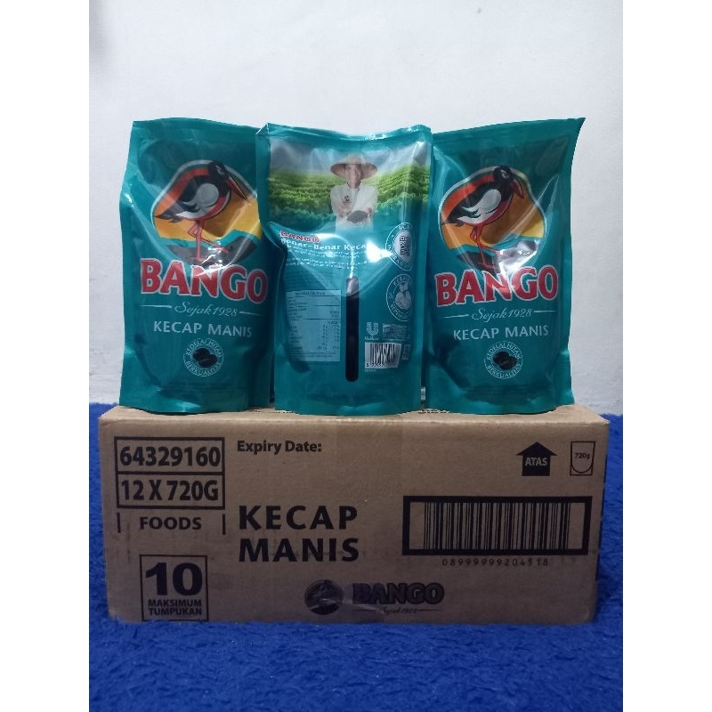 

Bango Kecap Manis Refill 720 gr/ 520 ml