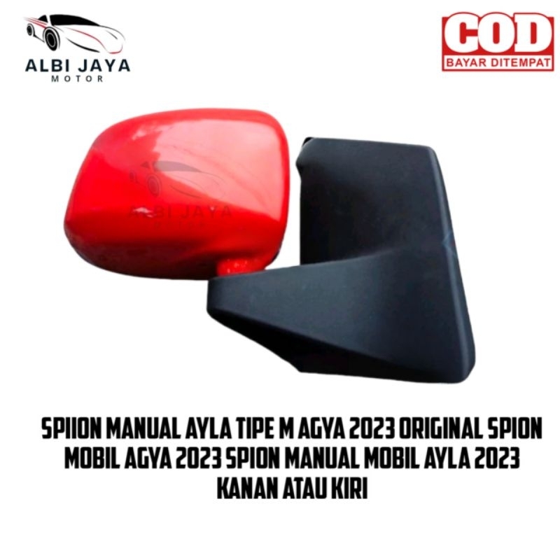 spion manual ayla tipe M agya 2023 original spion mobil agya 2023 spion manual mobil ayla 2023 kanan