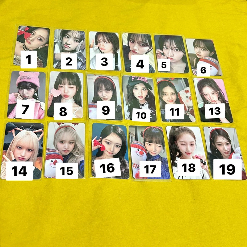 Photocard IVE I'VE MINE Wonyoung Yujin Gaeul Liz Leeseo Rei Soundwave Appmus Apple Music Daejeon Gwa