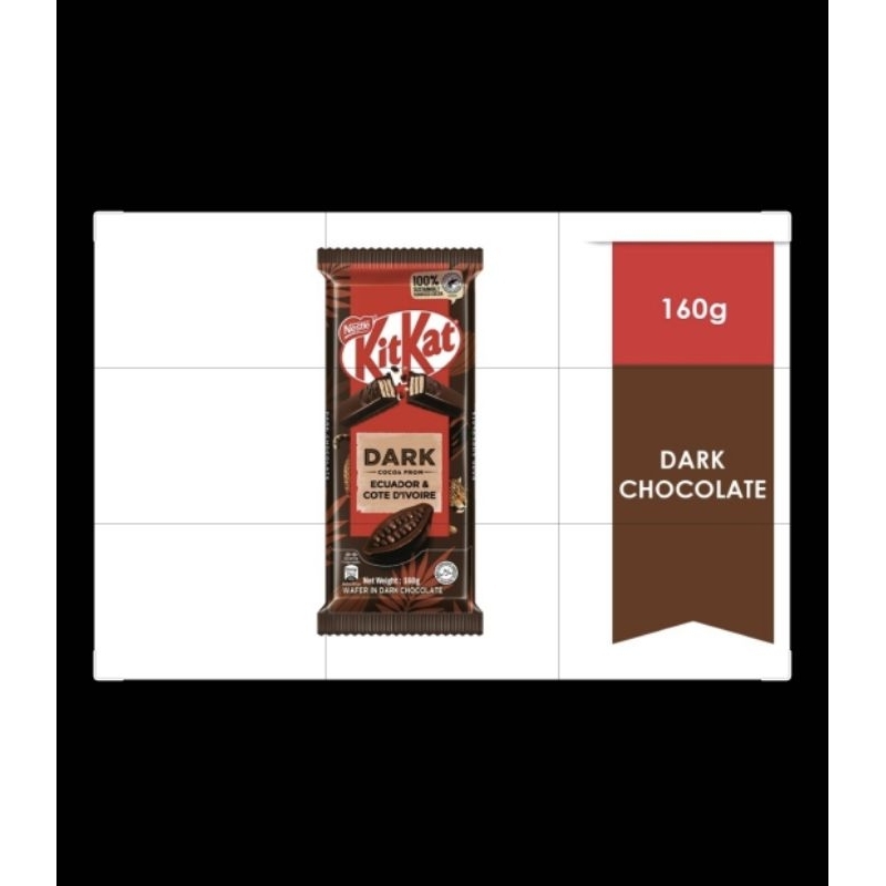 

KitKat Dark Cocoa From Ecuador&Cote D'ivoire 160 gr