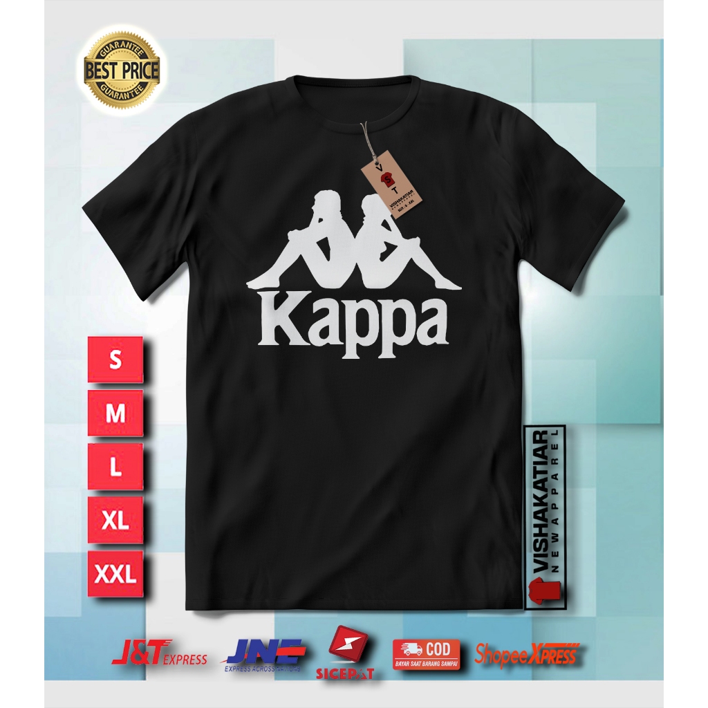 Kaos Logo Kappa Kaos Olahraga