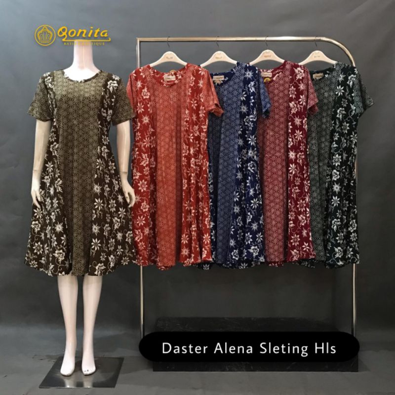 Daster Qonita/Daster (Ld 126 cm) Alena Sleting Hls
