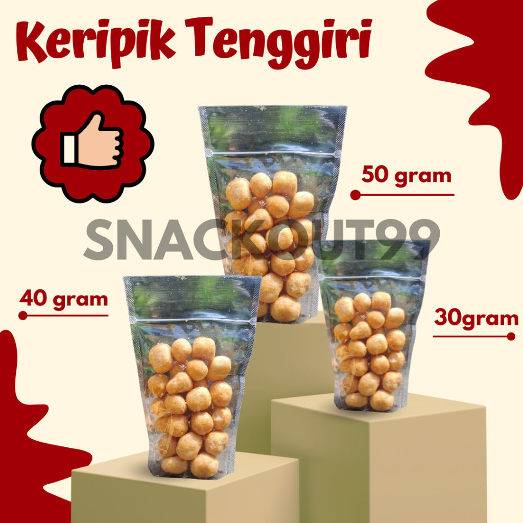 

[KEMASAN EKONOMIS] Kerupuk Ikan Tenggiri Bulat Original 30 gram Termurah Terenak