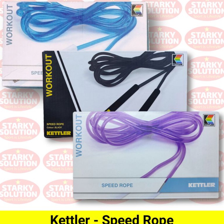 KODE E3Q4 Jump Rope KETTLER SPEED ROPE Skipping Skipping Tali Original