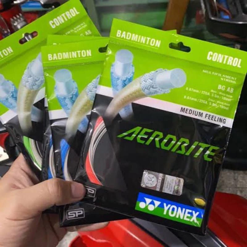 senar raket badminton Yonex aerobite ori