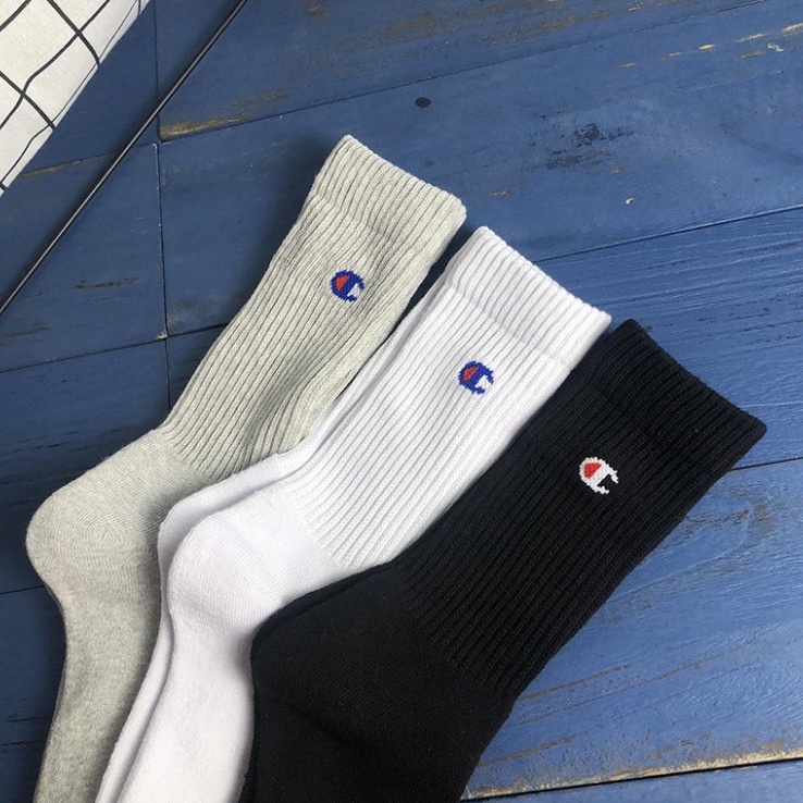 ART L84T CP5 Kaos Kaki Panjang Champion Original Socks Olahraga