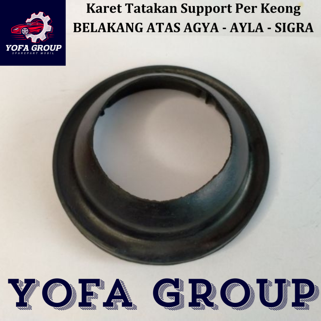 Karet Support Tatakan Per keong Belakang Atas AGYA - AYLA - SIGRA MOBIL