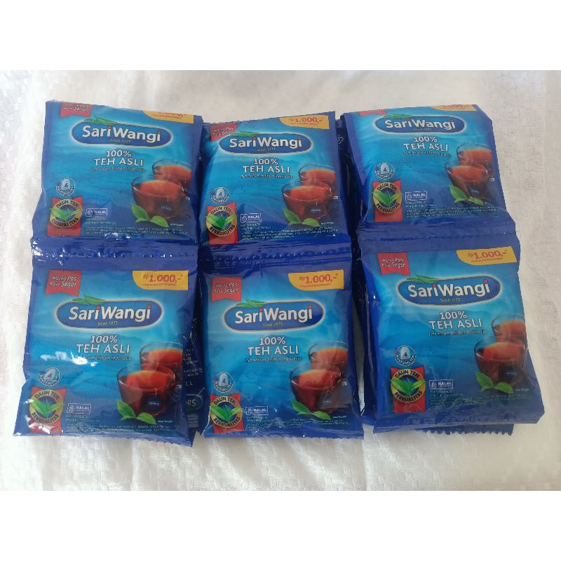 

TEH SARI WANGI 1000 6PCS