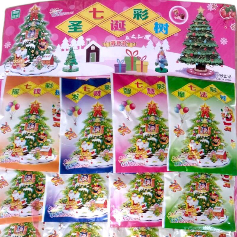 mainan pohon salju mainan kerajinan pohon salju