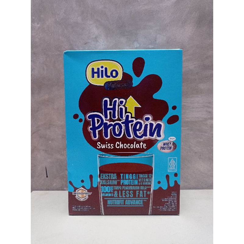 

Hilo Platinum Swiss Chocolate Hi Protein 420g ED 2026