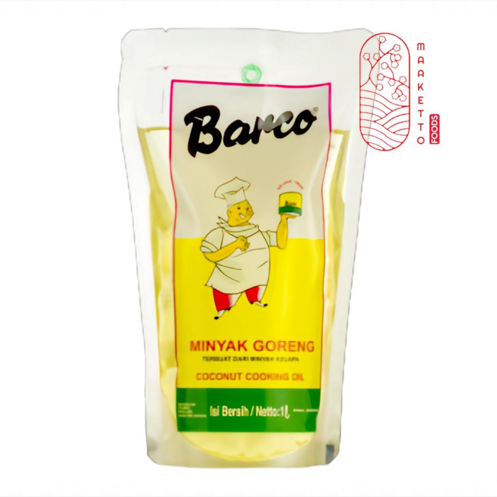 

Minyak Goreng Barco / Barco Coconut Oil / Barco Minyak Kelapa 1 Liter