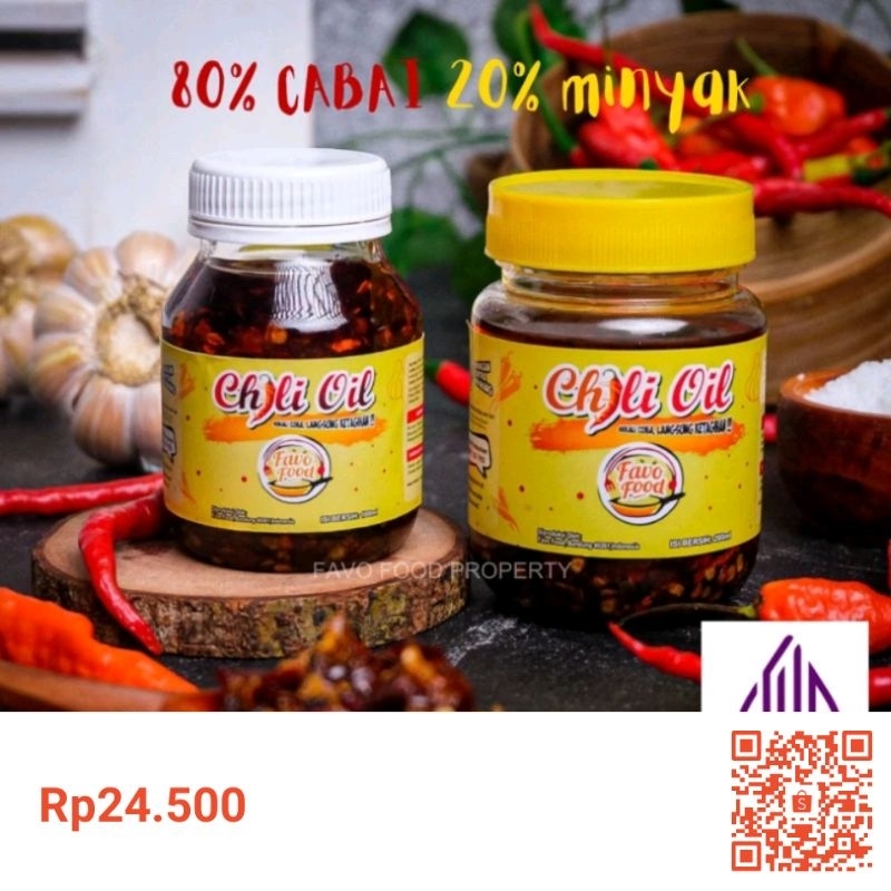 

Chili Oil Halal / Chili Oil Dimsum Favo Food 100 ml 200 ml