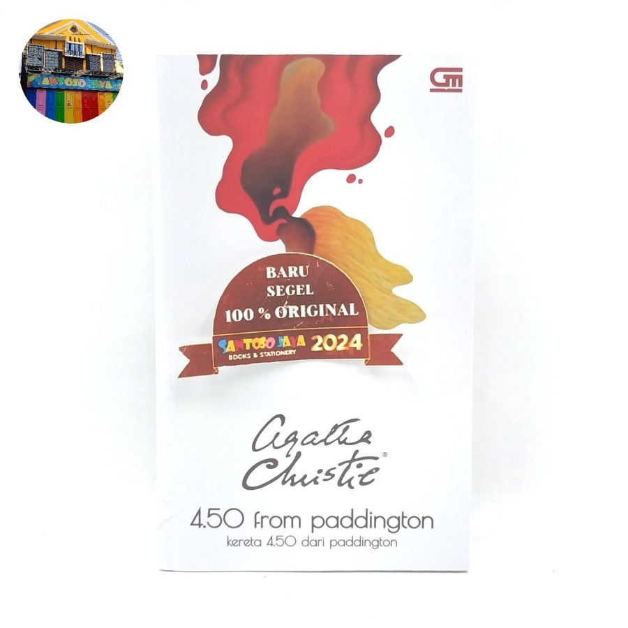 Buku Novel 4.50 From Paddington - Kereta 4.50 Dari Paddington by Agatha Christie