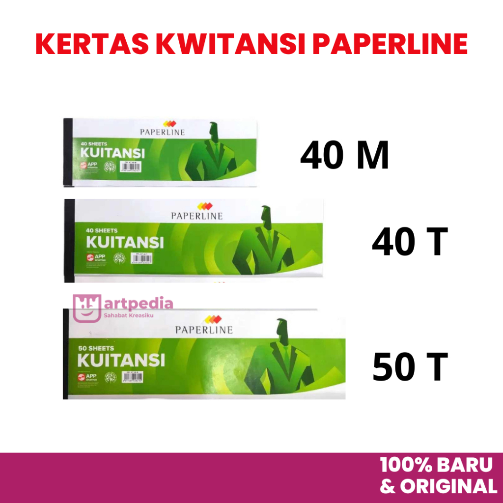 

KERTAS KWITANSI PAPERLINE / PAPERLINE KWITANSI