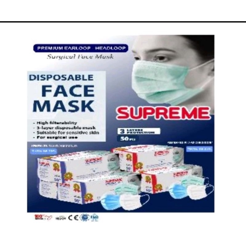 Masker Supreme Premium Earloop