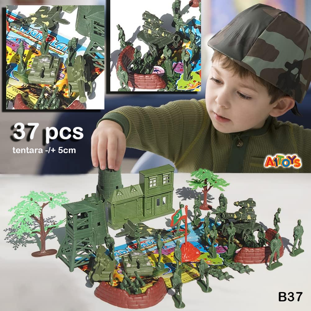 Mainan perang perangan mainan tentara merayap mainan tentara set mainan SWAT ghost mainan figur tent