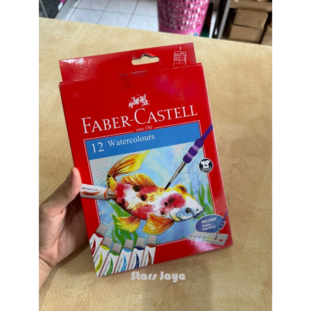 

Cat Warna Tube Faber Castell, WaterColor Acrylic Akrilik