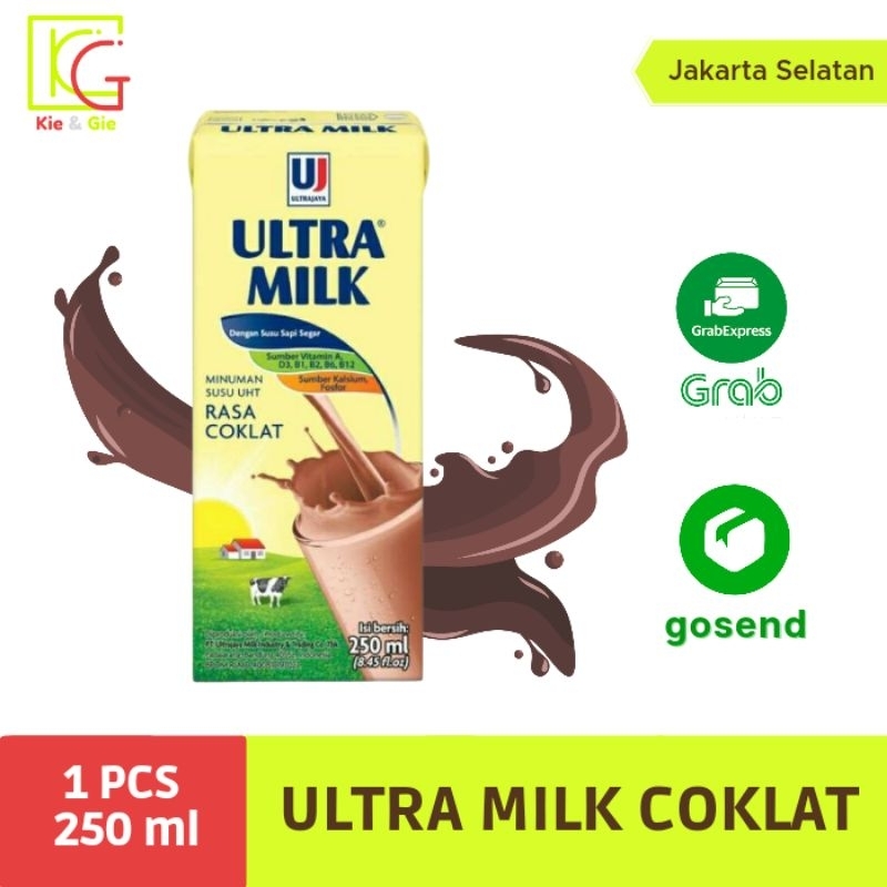 

SUSU UHT ULTRA MILK 250ml (satuan / pcs)
