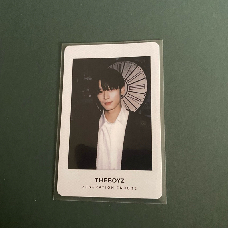 JUYEON THE BOYZ POLAROID DOLL ZENERATION PHOTOCARD