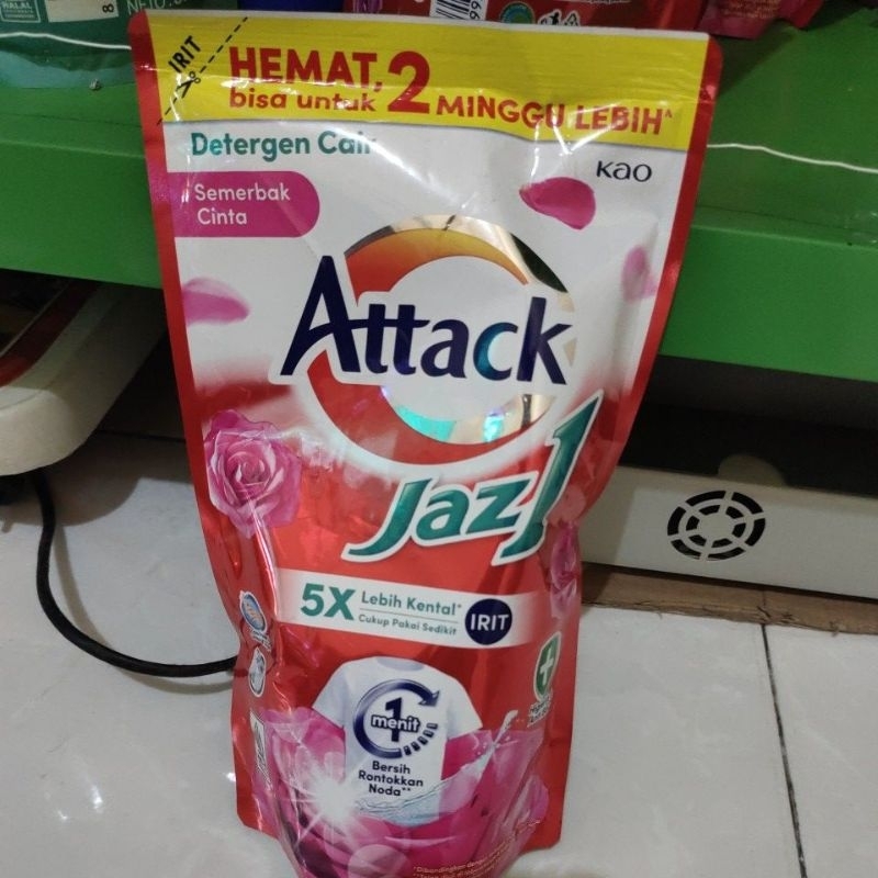 sabun cair cuci baju ATTACK jazz1 515ml