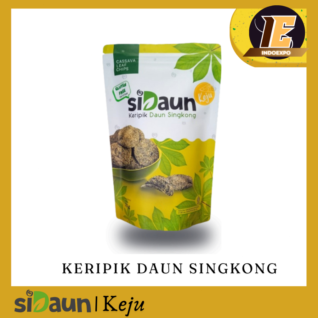 

siDaun Keripik Daun Singkong rasa Keju 70gr