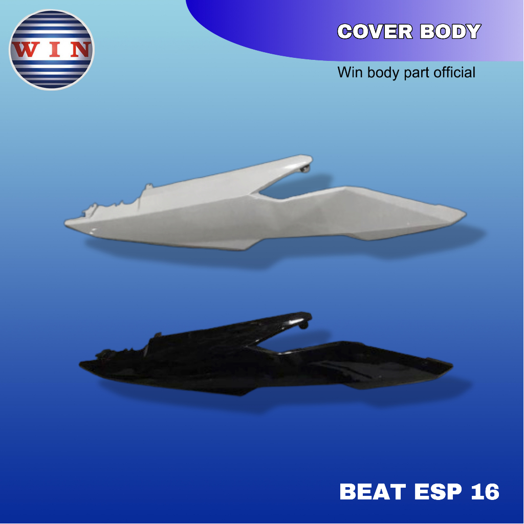 WIN Cover Body Tebeng Body Samping Set Kanan-Kiri Box Body Motor Honda Beat FI Esp 2016 (K81)