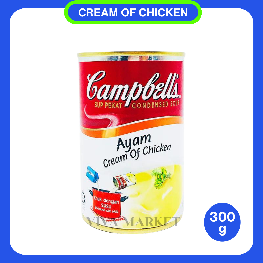 

Campbell's Cream of Chicken 300g. Sup Ayam