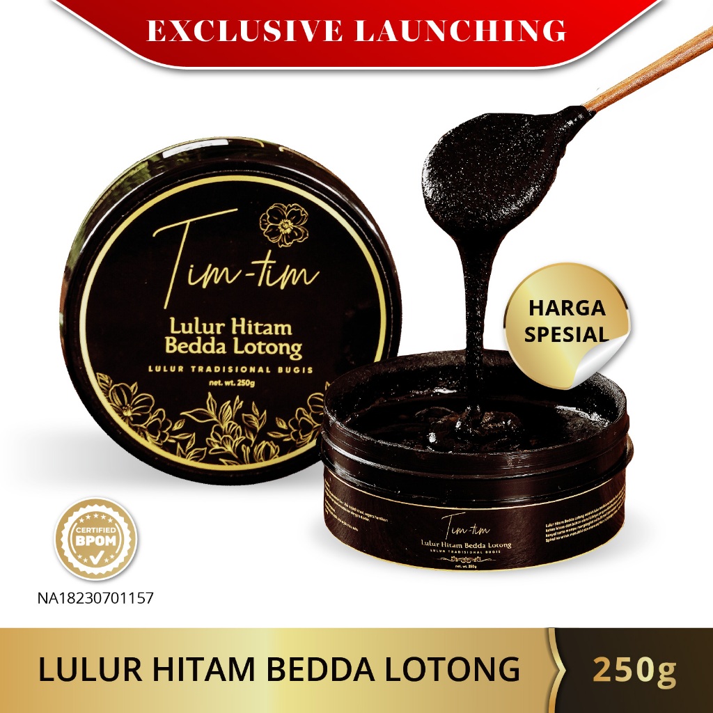 Lulur Bedda Lotong Rempah Brightening Pemutih Badan Pencerah 250 gram - Timtim Indonesia