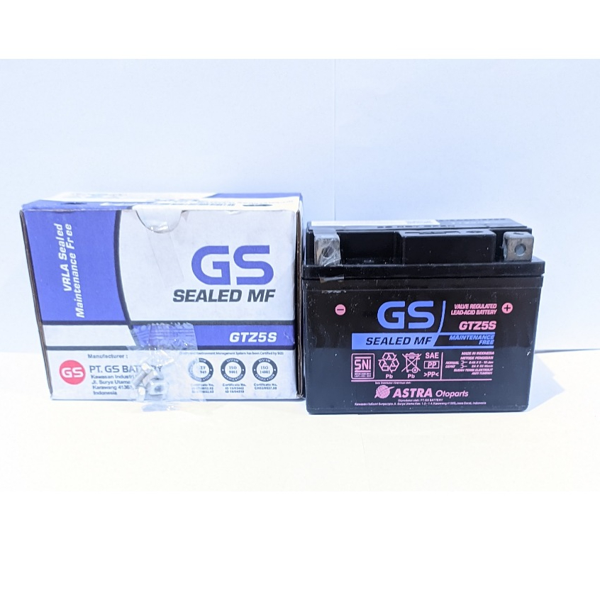 Aki GS Vario Kharisma Supra X 125